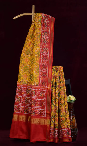 Single Ikat Patola Saree