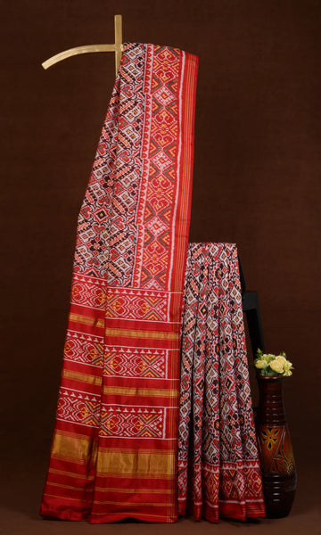Twill Weave Patola Saree