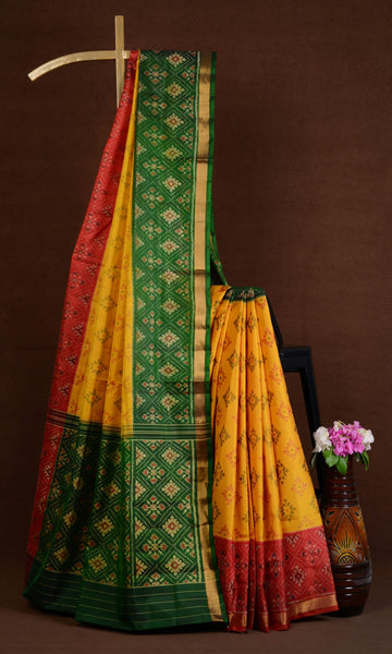 Rajkoti Patola Saree