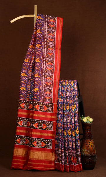 Twill Weave Patola Saree