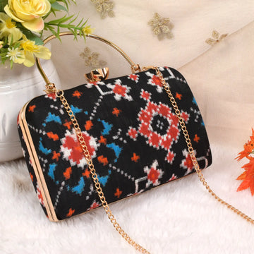 Double Ikat Patola Clutch