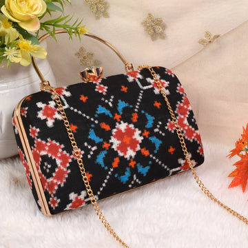 Double Ikat Patola Clutch