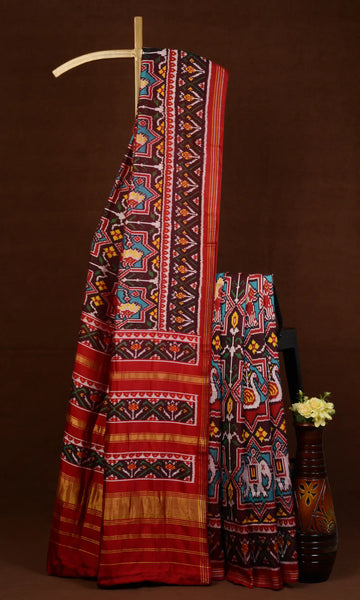 Twill Weave Patola Saree