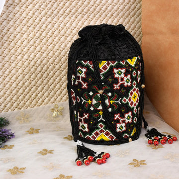 Moti Patola Beaded Batva