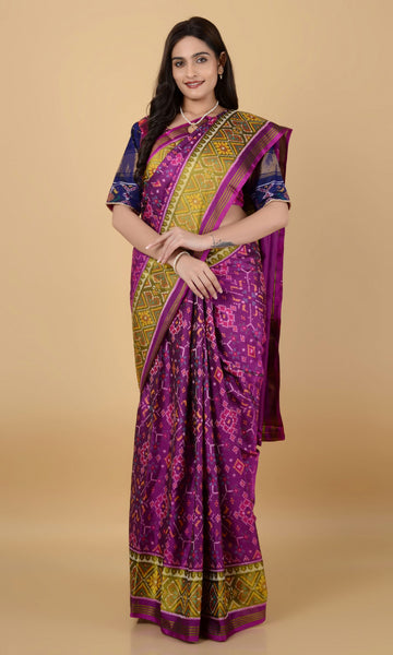 Rajkoti Patola Saree Nau Ratan