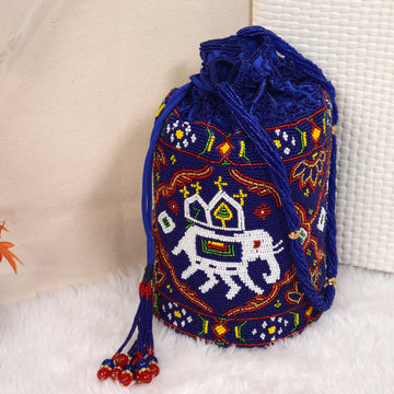 Patola Beaded Batva