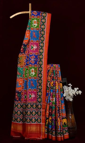 Double Ikat Patola Saree