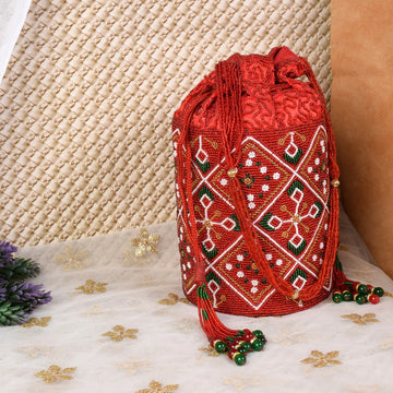 Moti Patola Beaded Batva