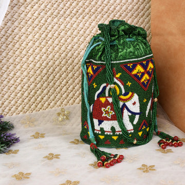 Moti Patola Beaded Batva