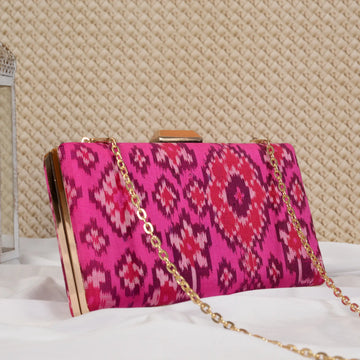 Single Ikat Patola Clutch