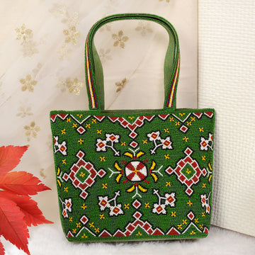 Patola Beaded Handbag