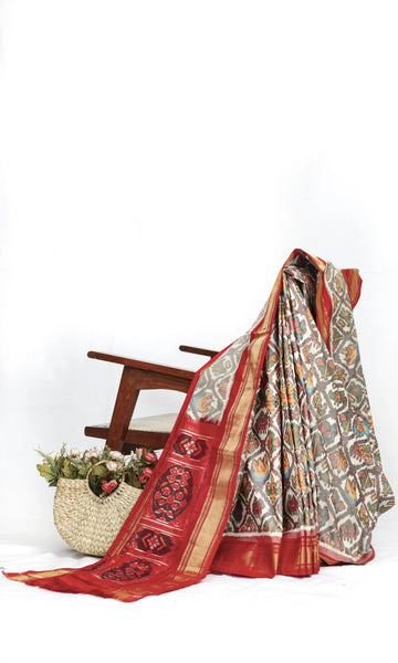 Pochampally Ikat Patola Saree