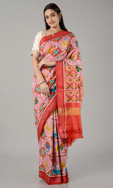 Double Ikat Patola Saree 8 Motif Chhabdi