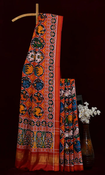 Double Ikat Patola Saree
