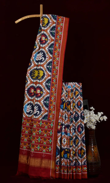 Double Ikat Patola Saree