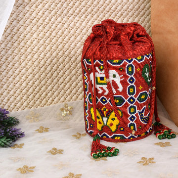 Moti Patola Beaded Batva