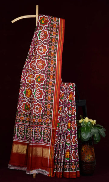 Double Ikat Patola Saree