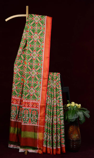 Double Ikat Patola Saree