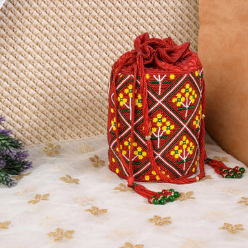 Moti Patola Beaded Batva