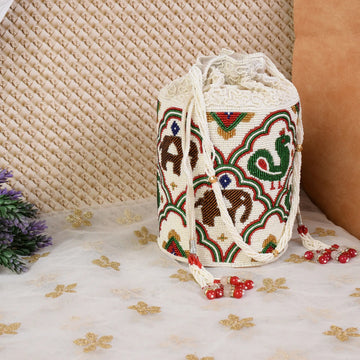 Moti Patola Beaded Batva