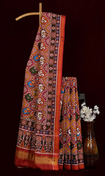 Double Ikat Patola Saree
