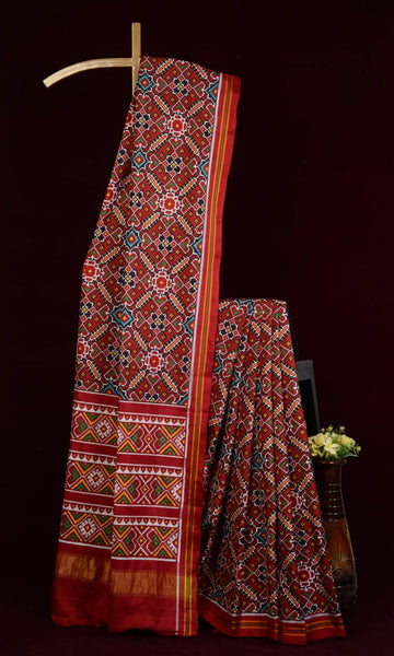 Double Ikat Patola Saree
