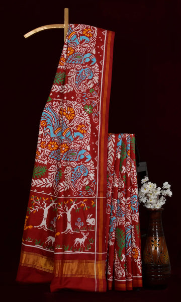 Double Ikat Patola Saree