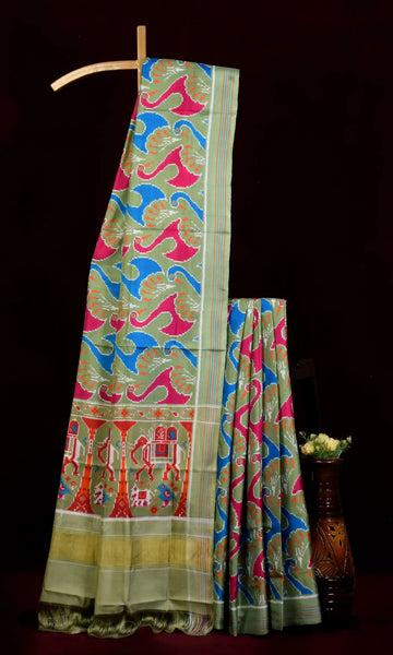 Double Ikat Patola Saree