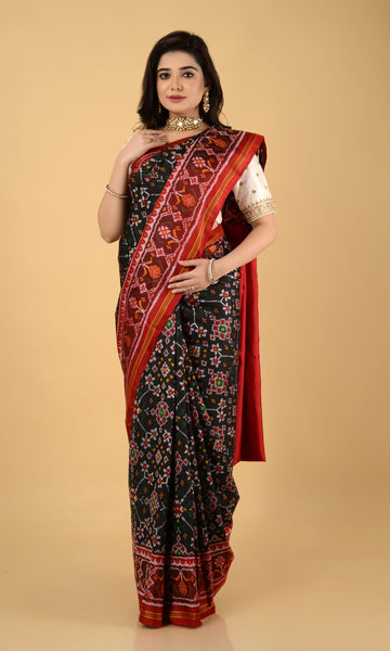 Single Ikat Patola Saree