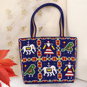 Patola Beaded Handbag
