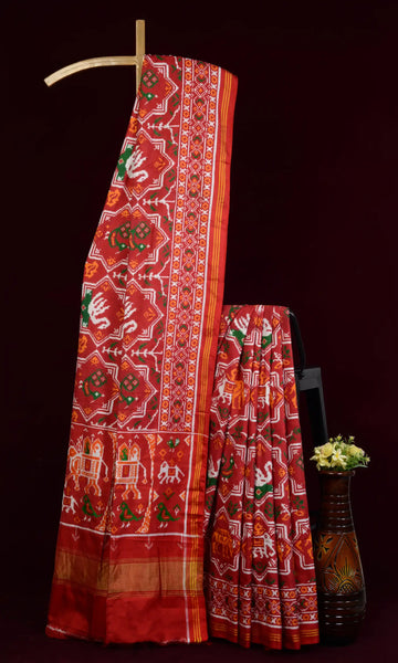 Double Ikat Patola Saree