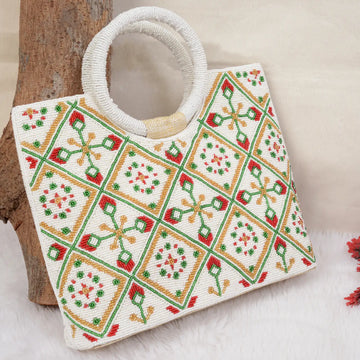 Moti Beaded Handbag