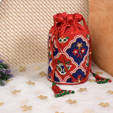 Moti Patola Beaded Batva