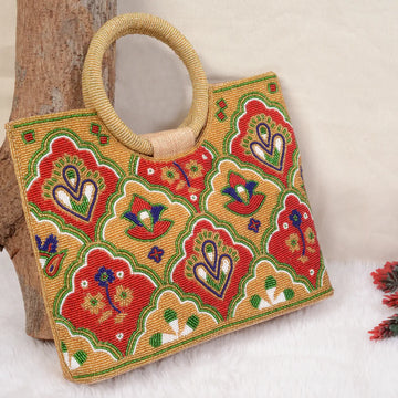 Moti Beaded Handbag