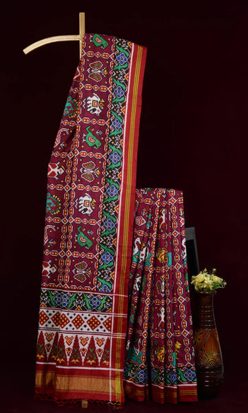 Double Ikat Patola Saree