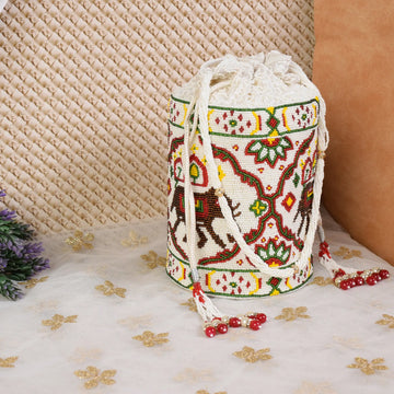 Moti Patola Beaded Batva