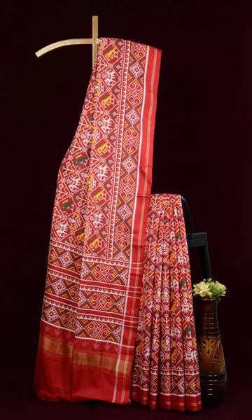 Double Ikat Patola Saree