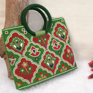 Moti Beaded Handbag