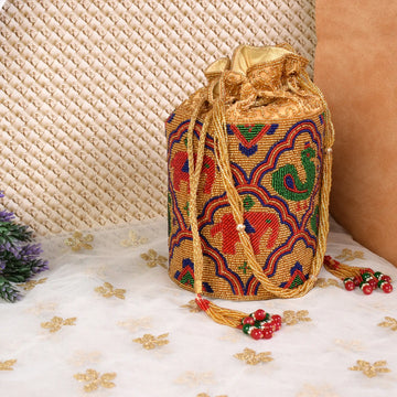Moti Patola Beaded Batva