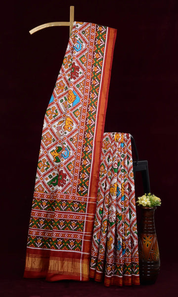 Double Ikat Patola Saree