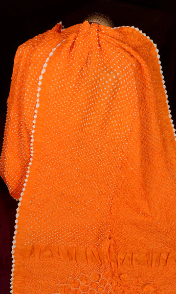 Makadi Bandhani Saree
