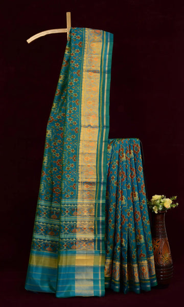 Rajkoti Patola Saree