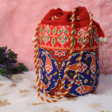 Moti Patola Beaded Batva