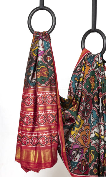 Single Ikat Patola Saree