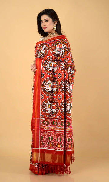 Double Ikat Patola Saree