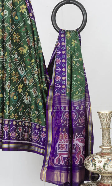 Single Ikat Patola Saree