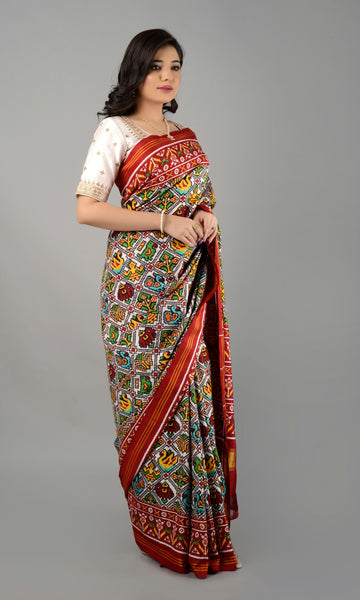 Double Ikat Patola Saree Patola Motifs