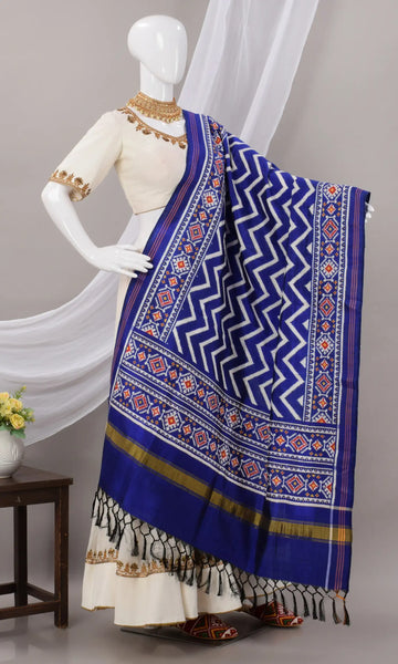 Double Ikat Patola Dupatta