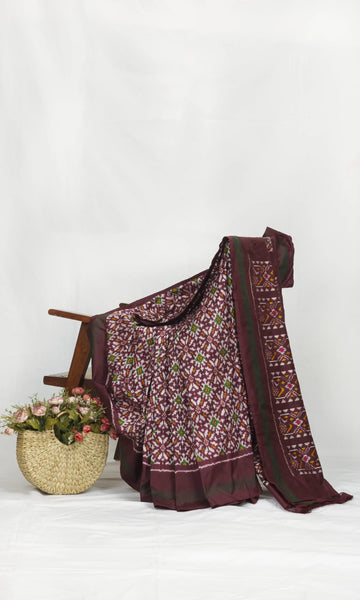 Pochampally Ikat Patola Saree