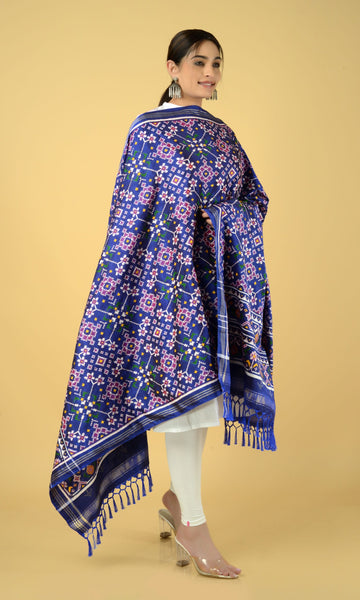 Double Ikat Patola Dupatta Nau Ratan
